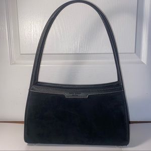 Kate Spade: Vintage Black Velvet Shoulder Bag